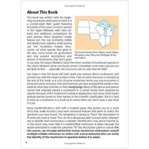 Mushrooms of the Upper Midwest Book
